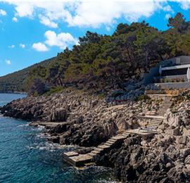 6 bedroom villa with infinity pool and sea views, Korcula Island, sleeps 12